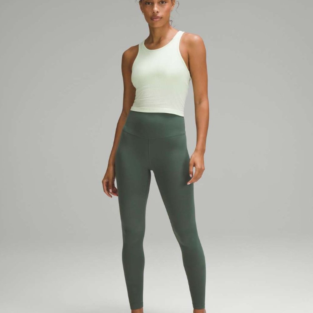 lululemon athletica High-Rise Olive Green Leggings